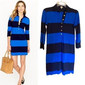 J. Crew | Striped Rugby T-shirt Dress